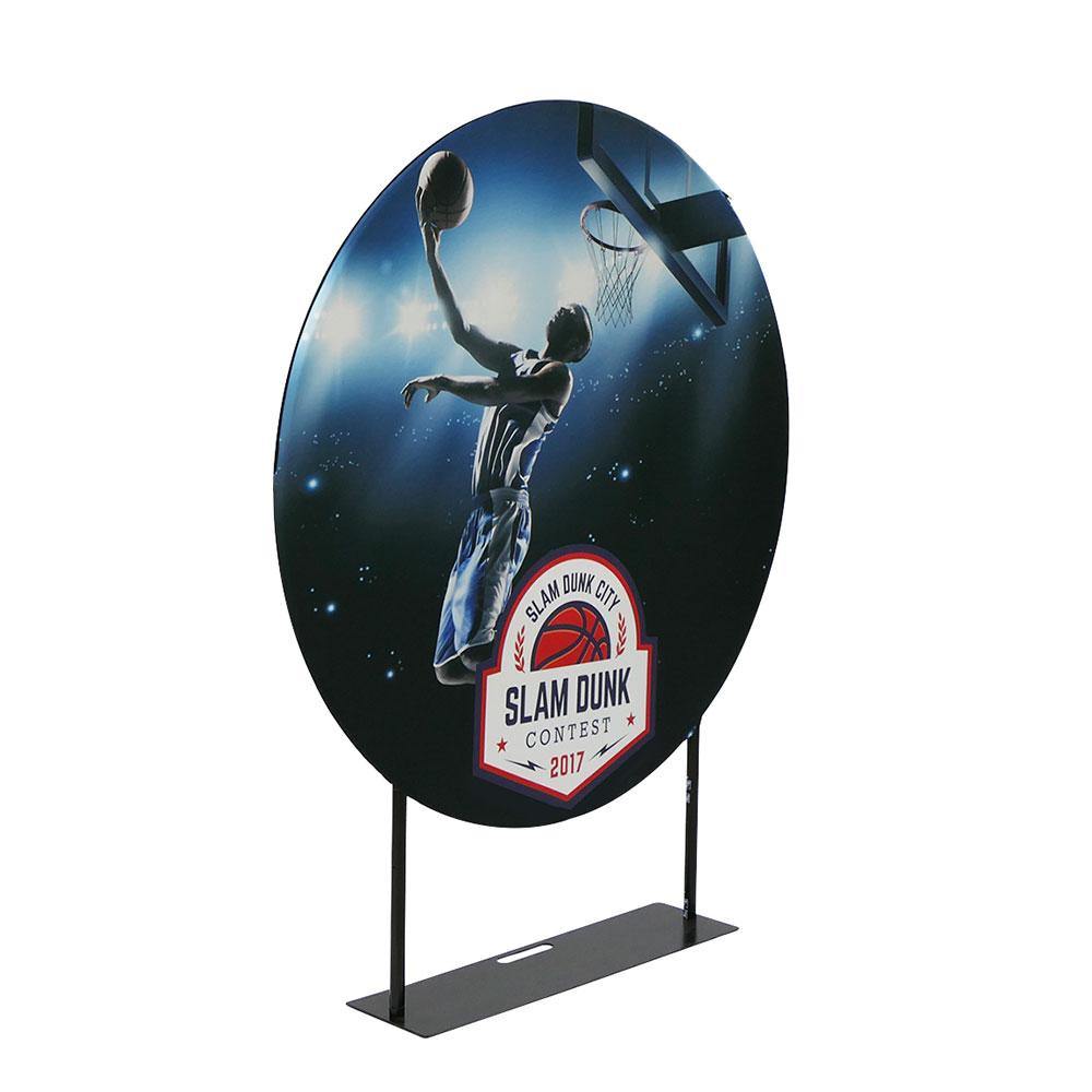 5 ft. EZ Extend® Circle Displays — Double Sided Graphic Only